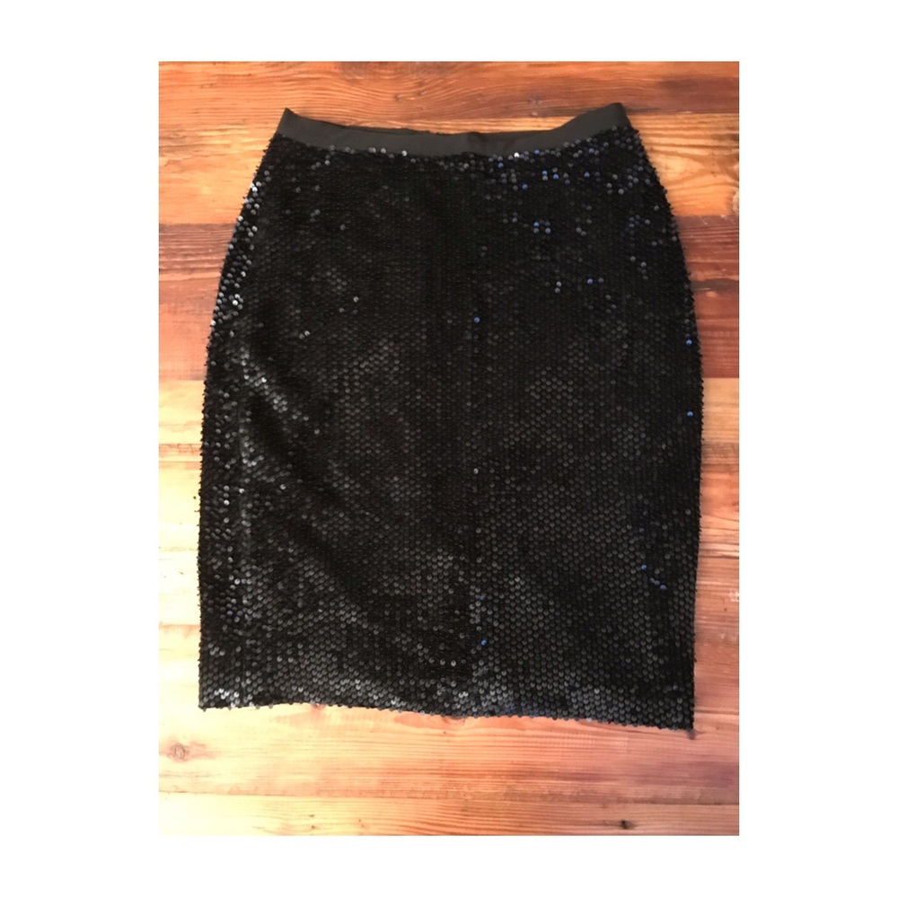 ANN Taylor fully lined sequined skirt